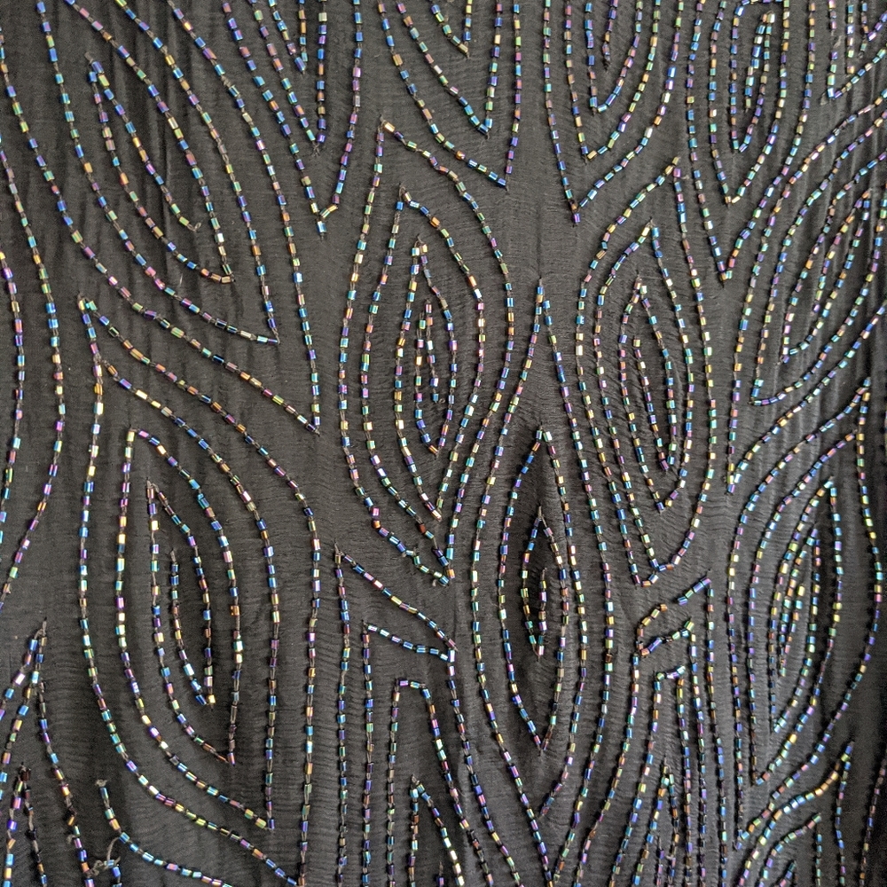 Vintage beaded blouse - Picture 2 of 9